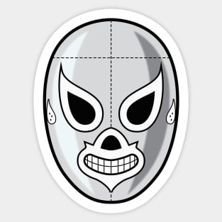 La Mascara de El Santo Sticker